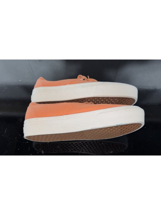 VANS Authentic Platform 2.0 Mens Athletic Skate Shoes Size 8.5 Melon Orange